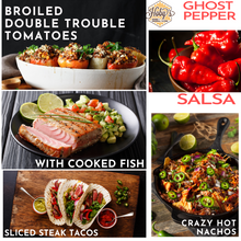 Load image into Gallery viewer, ways to use ghost pepper salsa