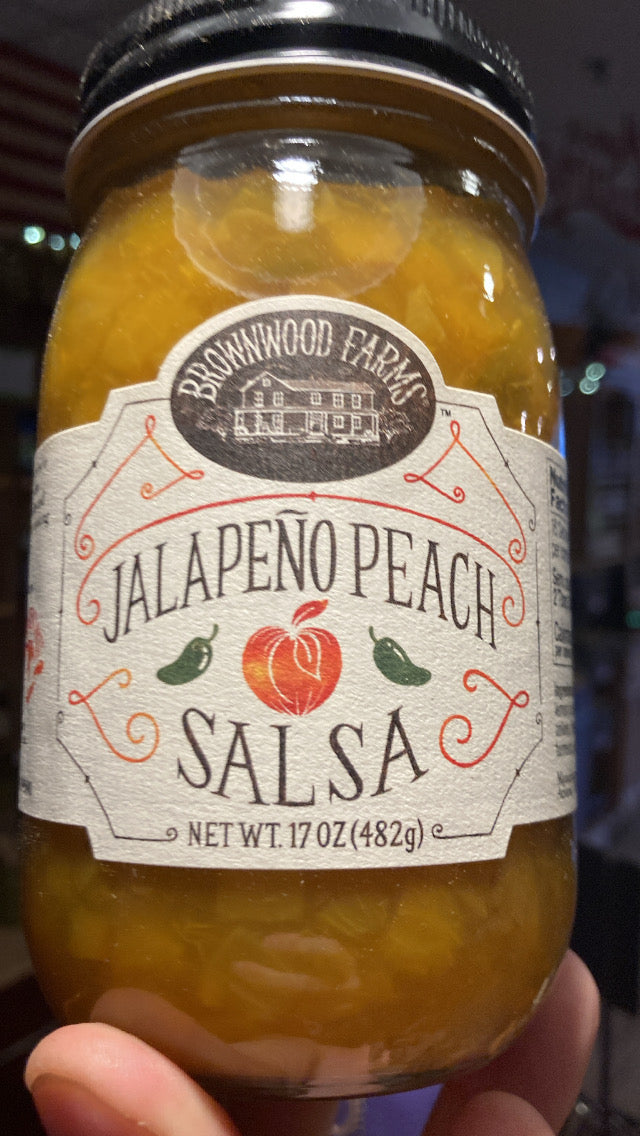 Jalapeño Peach Salsa : Single Jar (All Natural)(20 oz. Jar)