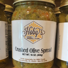 Load image into Gallery viewer, Crushed Olive Spread 16oz jar