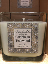 Load image into Gallery viewer, Caribbean Teakwood - Soy Wax Candle 12 ounce jars