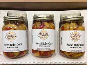 Sweet Baby Corn: Single Jar :- (All Natural)(16 oz. Jar)