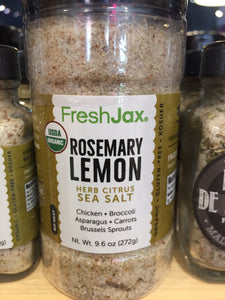 Rosemary Lemon Sea Salt: FreshJax at Hoby’s