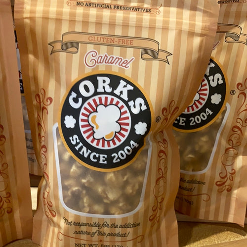 Caramel Kettle Popcorn - Corks Popcorn at Hoby’s General Store