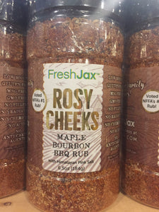 Maple Bourbon BBQ Rub - Rosy Cheeks : FreshJax at Hoby’s