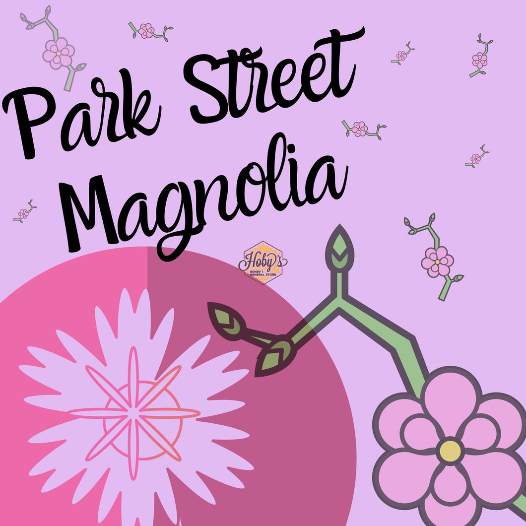 Park Street Magnolia - Soy Wax Candle 12 ounce jars