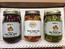 Load image into Gallery viewer, Pickled Foods 3-Pack #1-Baby Beets+Baby Corn+Okra