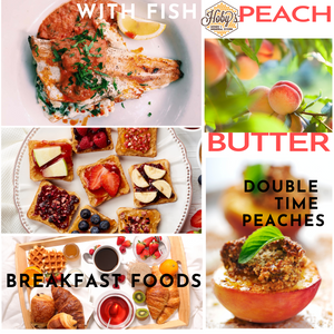 ways to use all natural peach butter