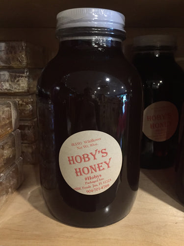 5lb. Honey Jug (80oz) Wildflower (*Raw)