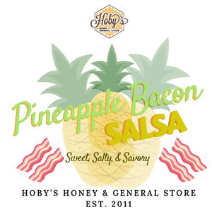 pineapple bacon salsa graphic