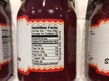 Load image into Gallery viewer, all natural strawberry jam nutritional information