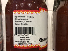 Load image into Gallery viewer, Strawberry Rhubarb Jam: Single Jar :- (All Natural)(20 oz. Jar)