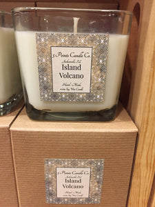 Island Volcano - Soy Wax Candle 12 ounce jars