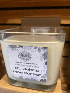 St. Johns Pine Forest - Soy Wax Candle 12 ounce jars