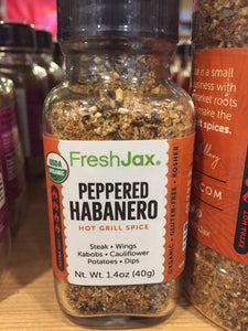 Peppered Habanero Spice: FreshJax at Hoby’s
