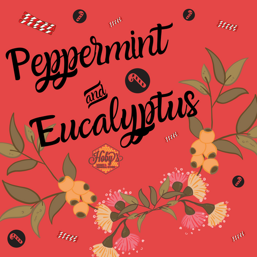 Peppermint & Eucalyptus - Soy Wax Candle 12 ounce jars