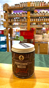 Peppermint Mocha Honey Cream Spread - 8oz Bear Hug Honey Company
