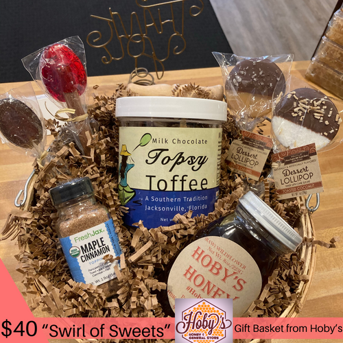 Swirl of Sweets - Gift Basket