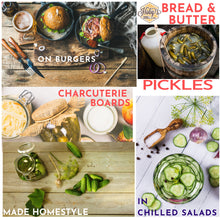 Load image into Gallery viewer, ways to use bread and butter pickles