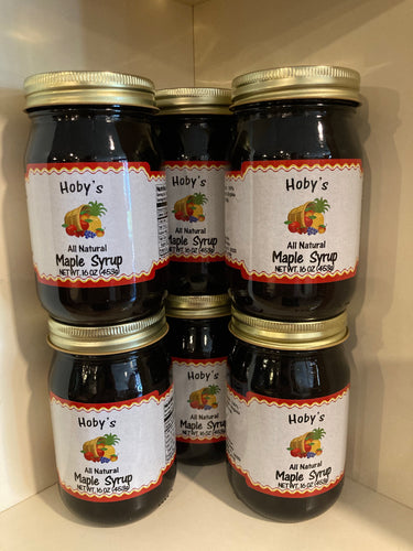 Maple Syrup - Hoby’s Amish Style West Virginia Mountain Maple Syrup