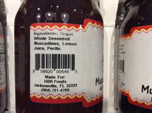 Load image into Gallery viewer, all natural muscadine jam ingredients