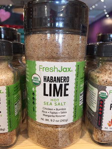 Habanero Lime Sea Salt: FreshJax at Hoby’s