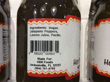 Load image into Gallery viewer, all natural hot pepper jam with ingredients