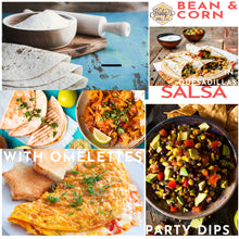 Load image into Gallery viewer, ways to use bean and corn salsa