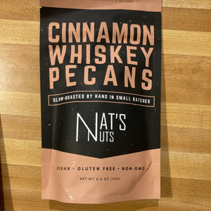 Cinnamon Whiskey Pecans - Nat’s Nuts at Hoby’s General Store