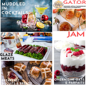 ways to use gator jam ginger apple tangerine orange raspberry