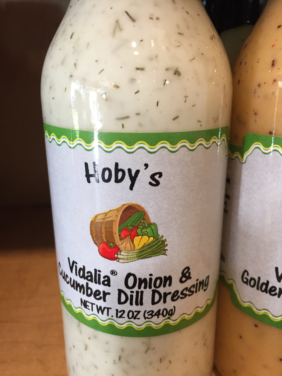 Vidalia Onion & Cucumber Dill Salad Dressing Hobys Honey & General Store