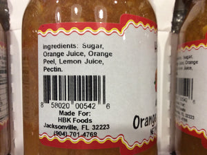 all natural orange marmalade ingredients
