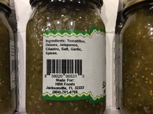Load image into Gallery viewer, all natural salsa verde ingredients