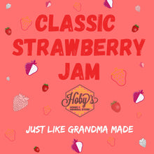 Load image into Gallery viewer, all natural strawberry jam graphic