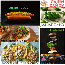 Load image into Gallery viewer, ways to use cajun candy jalapeno relish