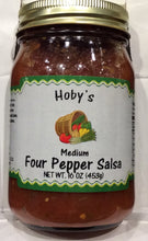 Load image into Gallery viewer, Four Pepper Salsa : Single Jar (All Natural)(16 oz. Jar)