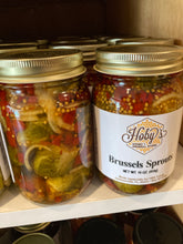 Load image into Gallery viewer, Pickled Mustard Brussel Sprouts: Single Jar :(16 oz. Jar)