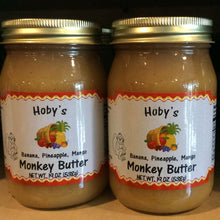 Load image into Gallery viewer, Monkey Butter : Single Jar : :banana, pineapple, mango- (All Natural)(19 oz. Jar)