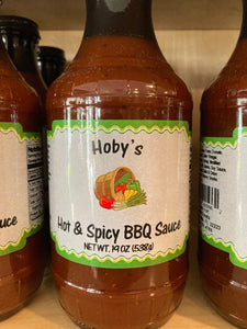 Hot & Spicy BBQ Sauce from Hoby’s