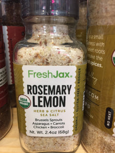 Rosemary Lemon Sea Salt: FreshJax at Hoby’s