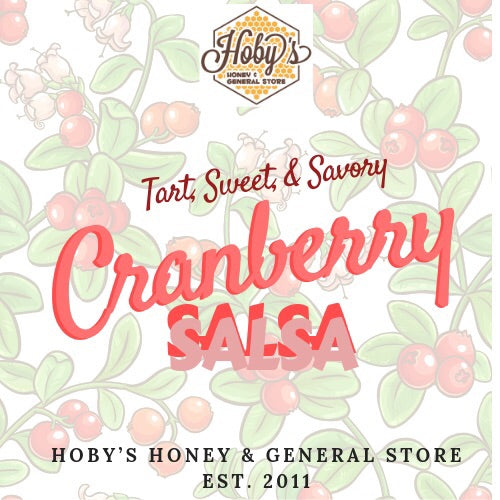 cranberry salsa graphic