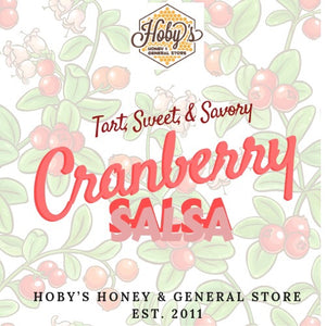 cranberry salsa graphic