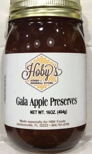 gala apple preserves front view