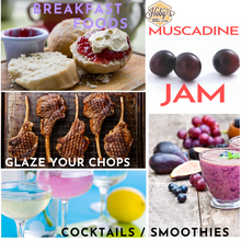 Load image into Gallery viewer, ways to use all natural muscadine jam