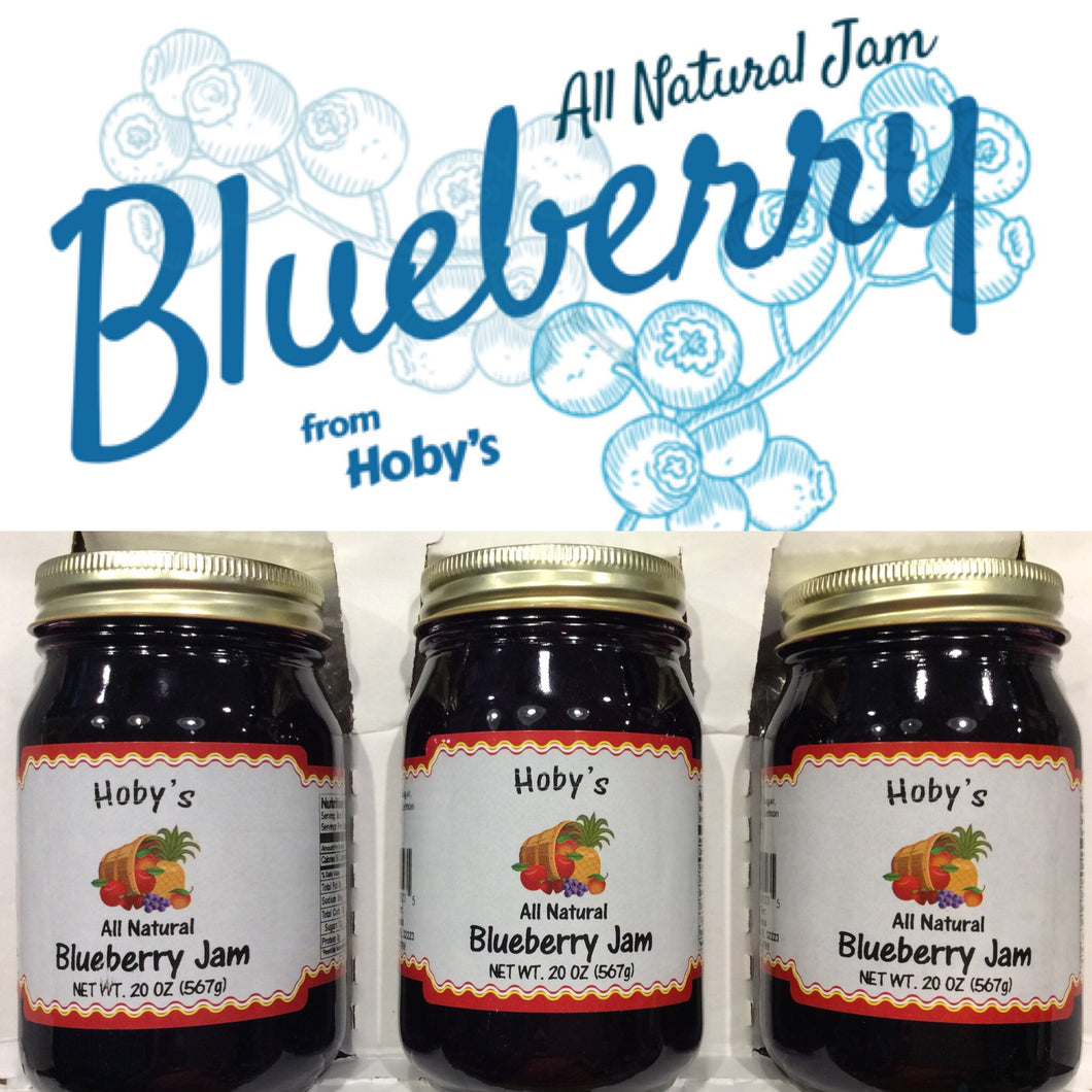 blueberry jam 3 pack with graphic