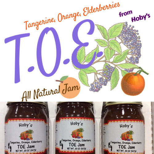 TOE Jam 3-Pack (All Natural) (20oz. jars)
