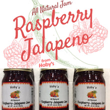 Load image into Gallery viewer, all natural raspberry jalapeno 3 pack gift box with graphic