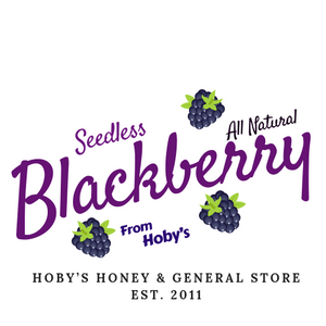 all natural seedless blackberry jam graphic