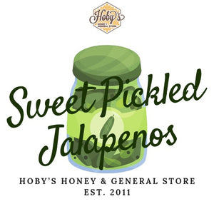 Sweet Pickled Jalapeños  3-Pack  (All Natural) (17oz. jars)
