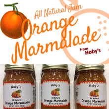 Load image into Gallery viewer, all  natural orange marmalade jam 3 pack gift box with graphic