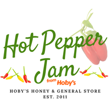 Load image into Gallery viewer, all natural hot pepper jam 3 pack with graphic